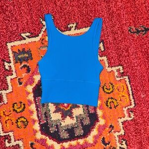 Lululemon Athletica Vibrant Blue Tank Top